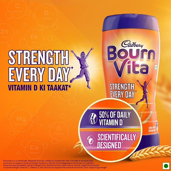 Cadbury Bournvita Chocolate Health Drink, 2 kg - Image 2
